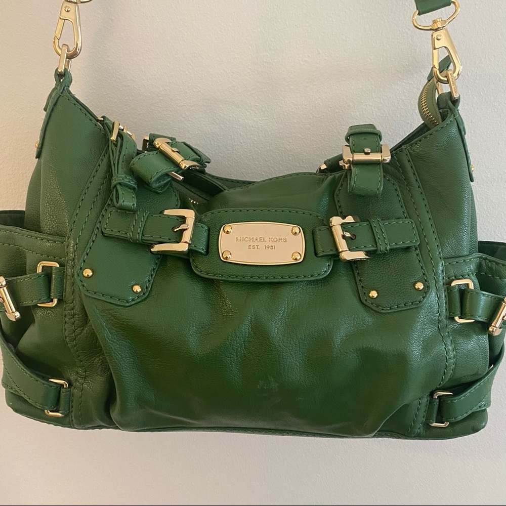 Michael Kors Ganesevort Handbag in green